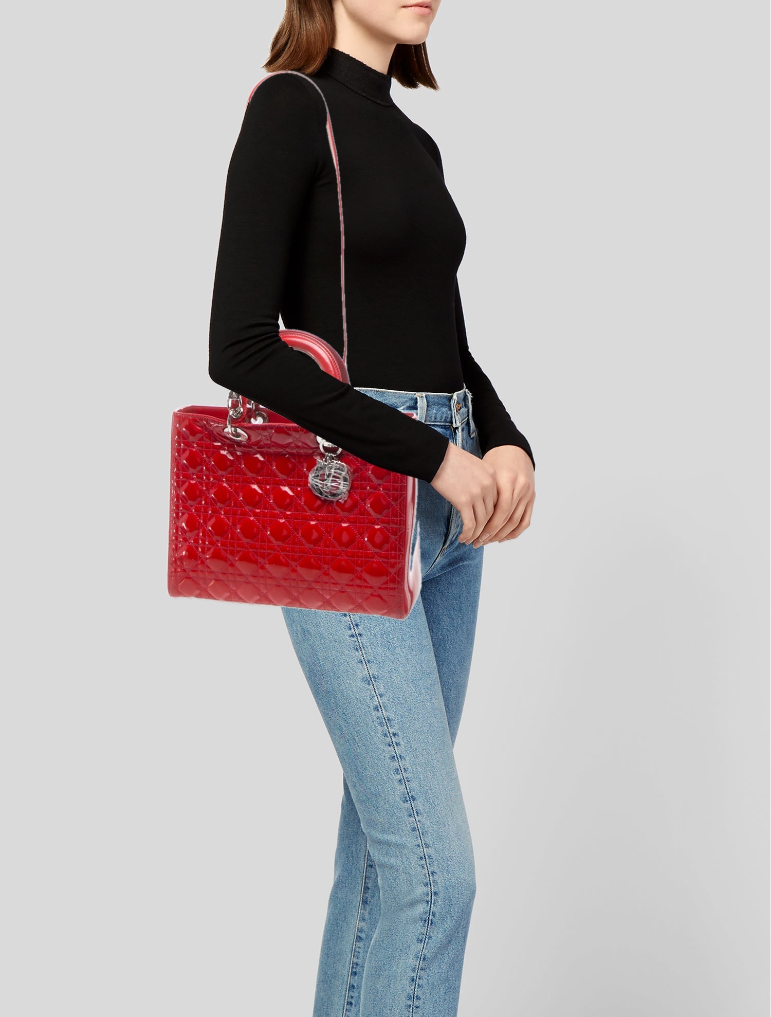 Christian Dior Cannage Lady Dior Large